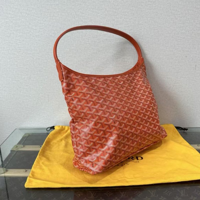 GOYARD 經典老花子母hobo腋下包 34*30*13 98新配件塵袋-5