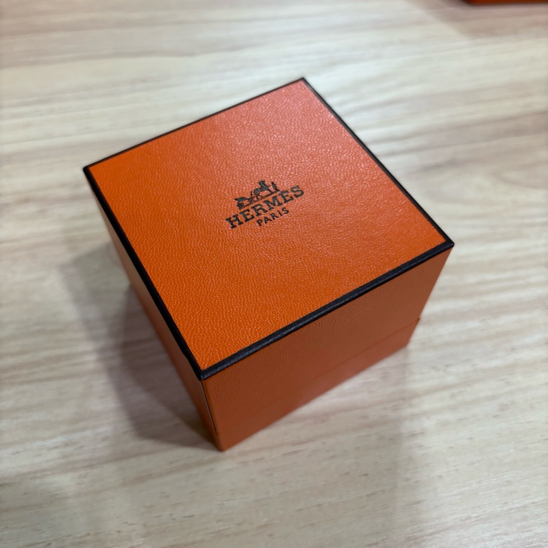 愛馬仕 馬頭銀戒指 尺寸51-8