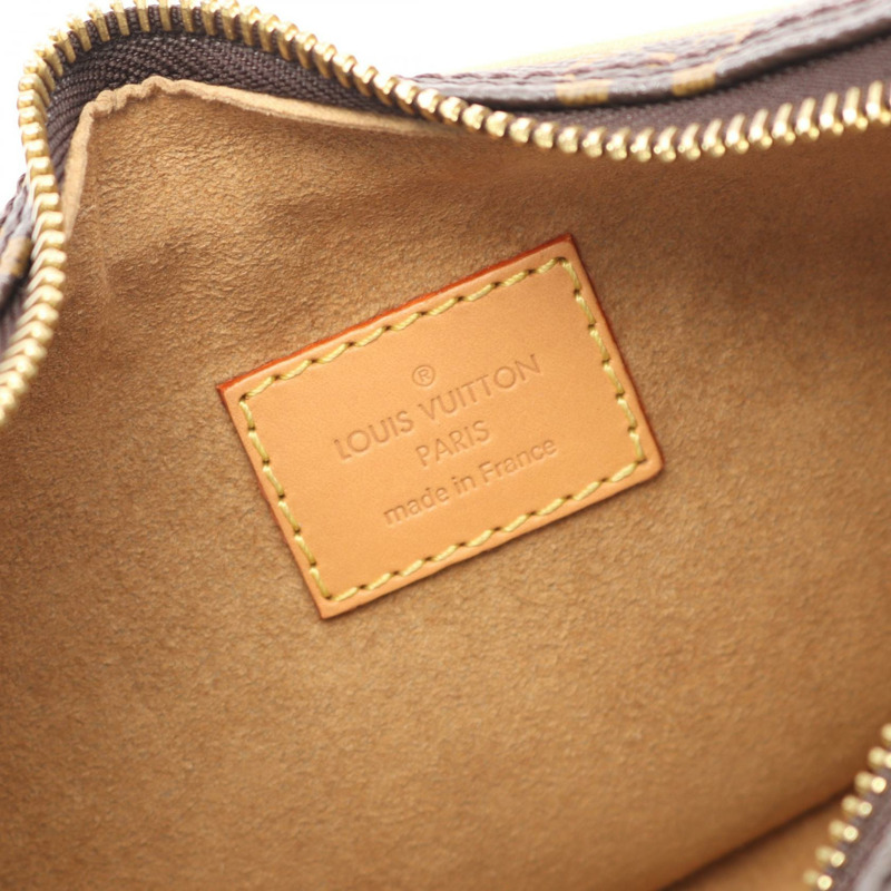 路易威登 Loop 單肩包 M81098 Monogram 帆布皮革棕色二手女士-3