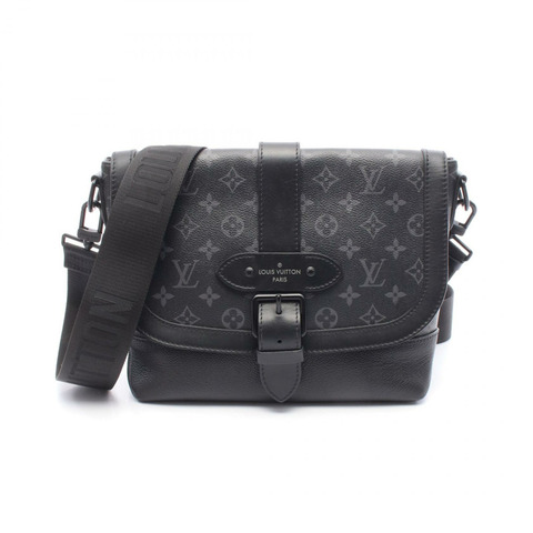LOUIS VUITTON Saumur 斜背包 M45911 Monogram Eclipse LV