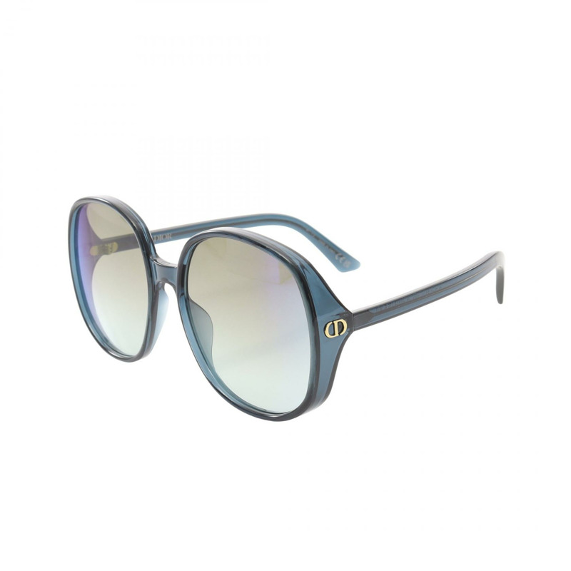 迪奧太陽眼鏡 D DOLL R1U 30C6 塑膠藍黑色全新女款-1