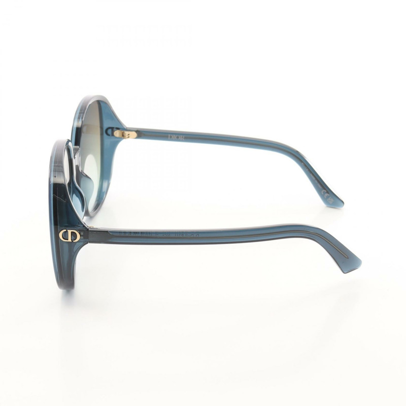 迪奧太陽眼鏡 D DOLL R1U 30C6 塑膠藍黑色全新女款-2