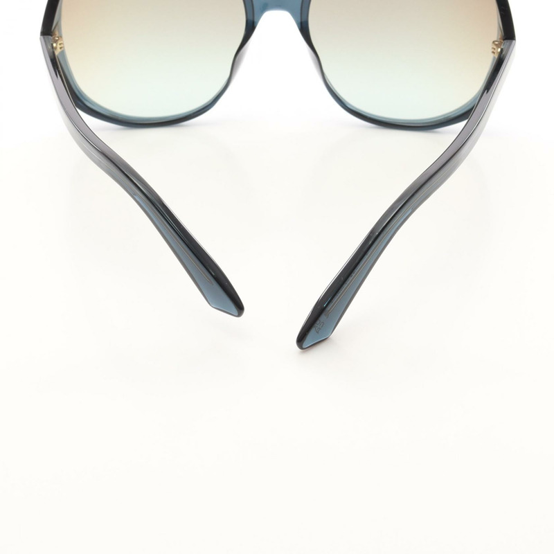 迪奧太陽眼鏡 D DOLL R1U 30C6 塑膠藍黑色全新女款-6