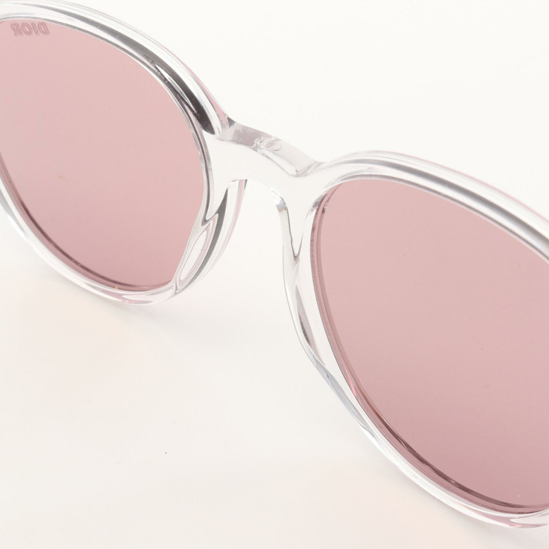 Dior 太陽眼鏡 INDIOR R1I 85G7 塑膠透明粉紅 全新 女士-5