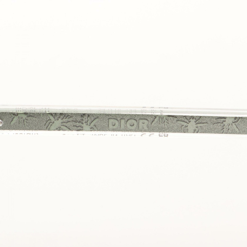 Dior 太陽眼鏡 INDIOR S1I 85C0 塑膠透明綠 全新 女士-3