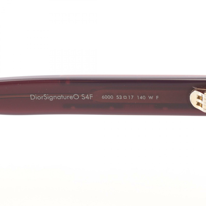 迪奧日期眼鏡 SIGNATUREOS4F6000(53 塑膠紫色 全新 女士-4