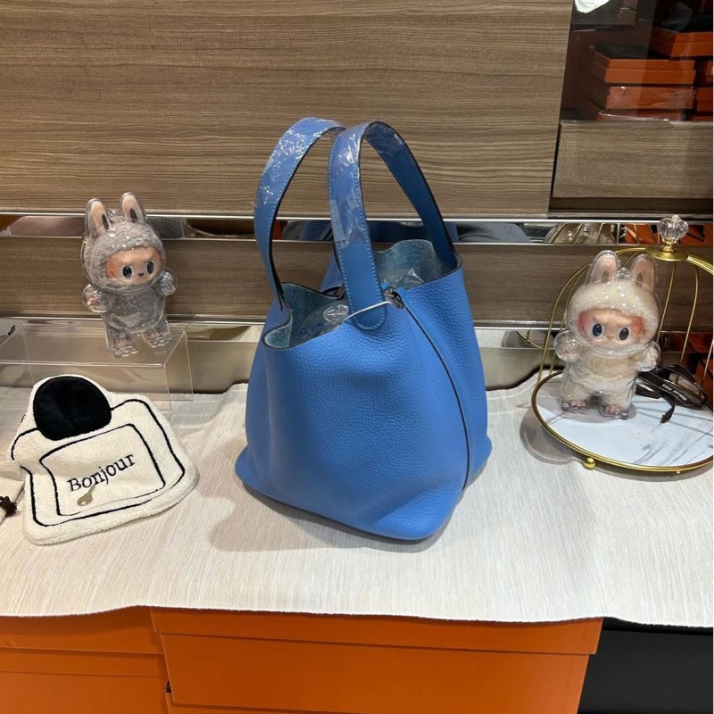 Hermes picotin 22,blue paradise-1