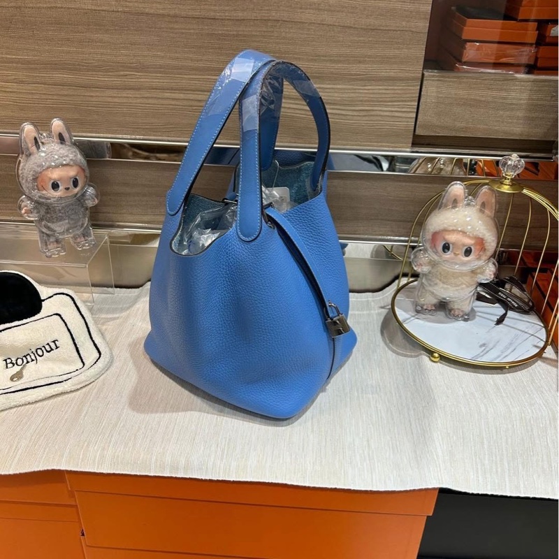 Hermes picotin 22,blue paradise-2