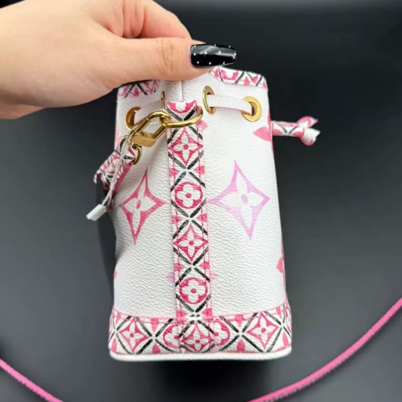 Louis Vuitton nano noe 芭比粉水桶包 配件 盒子塵袋-2