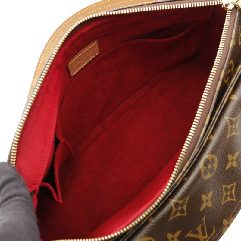 路易威登 Vivacite GM 單肩包 M51163 Monogram 帆布棕色二手女士-2