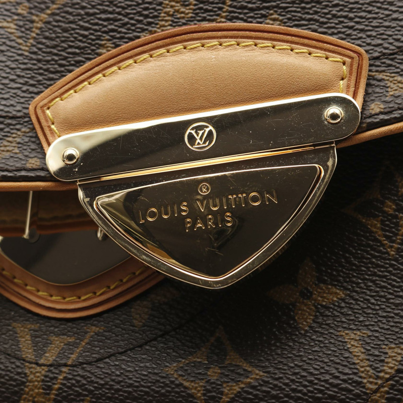 LOUIS VUITTON Beverly 中型單肩包 手提包 M40121 字母帆布 棕色 二手 LV-10