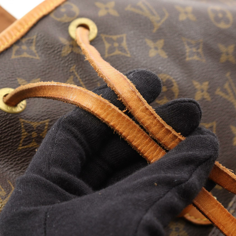 LOUIS VUITTON Montsouris GM Rucksack 背包 M51135 Monogram 帆布 棕色 二手-8
