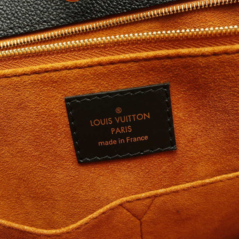 LOUIS VUITTON On-the-go GM 單肩托特包 M44925 印有字母 黑色 LV-3