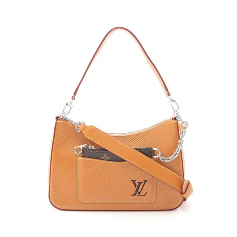 LOUIS VUITTON Marelle 單肩包 M80794 Epi 皮革棕色二手女士 LV