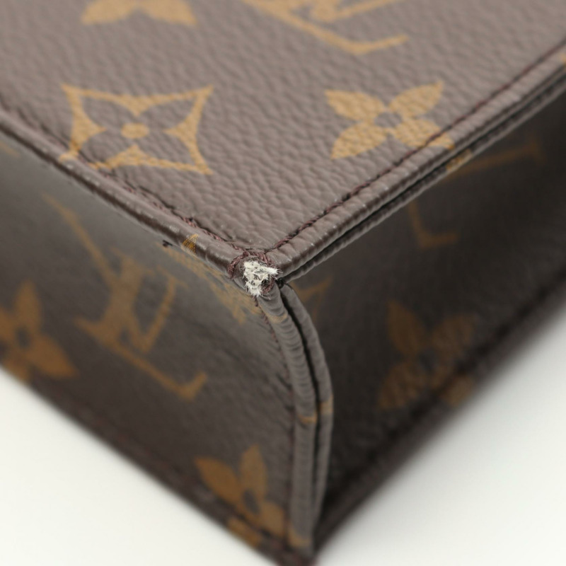 LOUIS VUITTON Petit Sac Plat 單肩包 M69442 Monogram 帆布 二手 LV-4