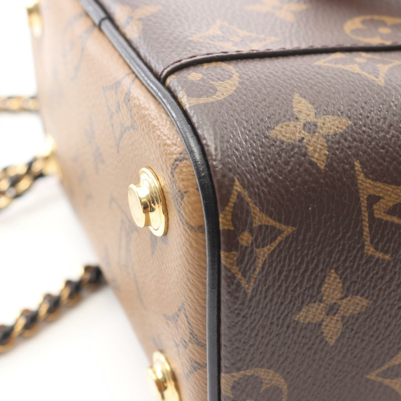 LOUIS VUITTON Vanity NV PM 單肩包 手提包 M45165 字母反轉帆布 二手-8