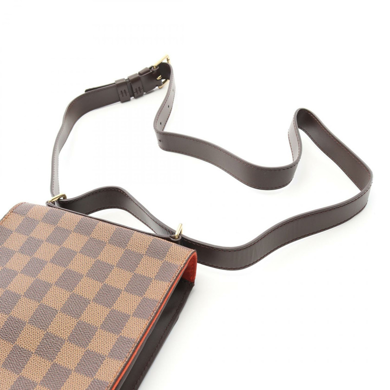 路易威登 Portobello 單肩斜背包 N45271 Damier 皮革 Ebene 二手-8