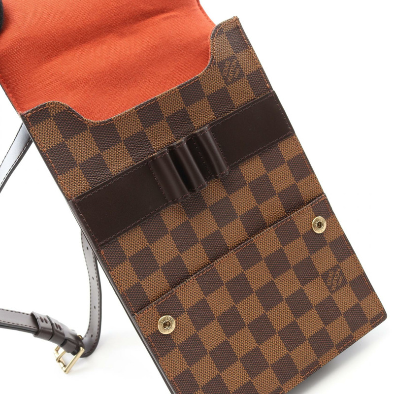 路易威登 Portobello 單肩斜背包 N45271 Damier 皮革 Ebene 二手-9