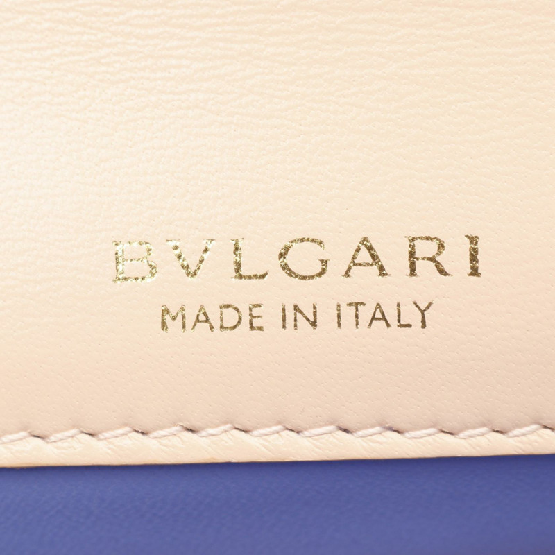 BVLGARI Serpenti Forever 鏈條單肩包 皮革 粉紅色 二手 女款 GHW-3