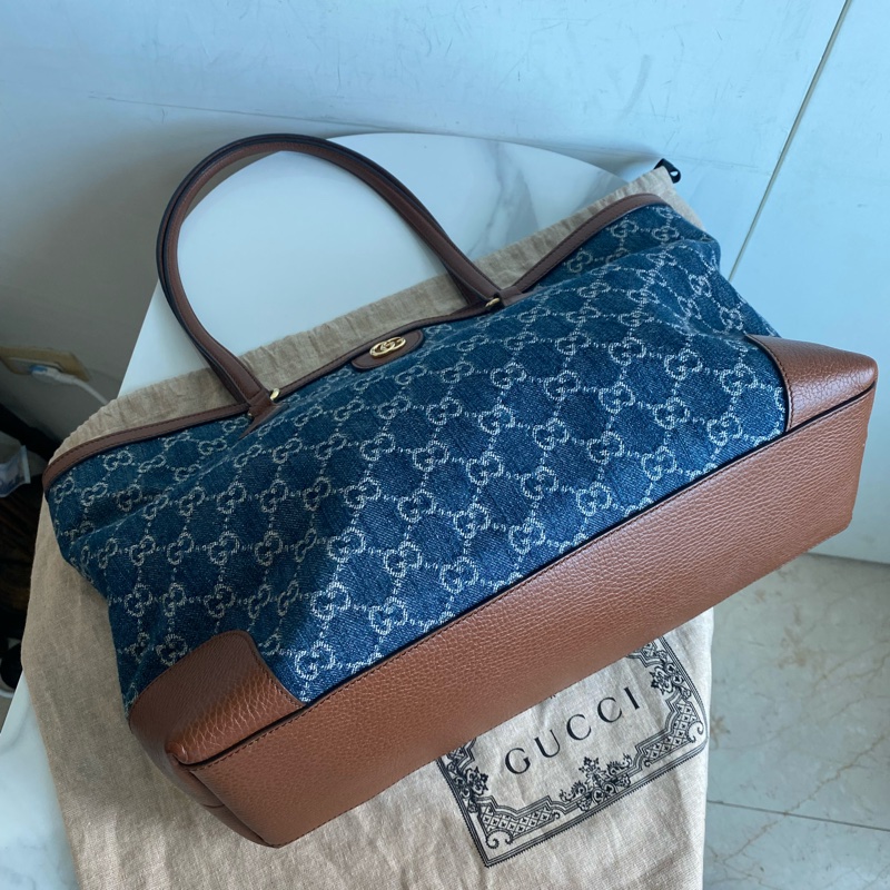 Gucci 牛仔托特包 丹寧系列-2