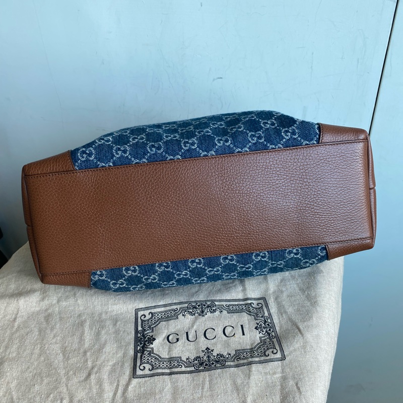 Gucci 牛仔托特包 丹寧系列-3
