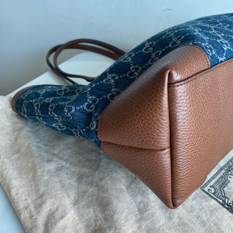 Gucci 牛仔托特包 丹寧系列-4