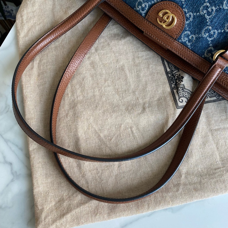 Gucci 牛仔托特包 丹寧系列-17