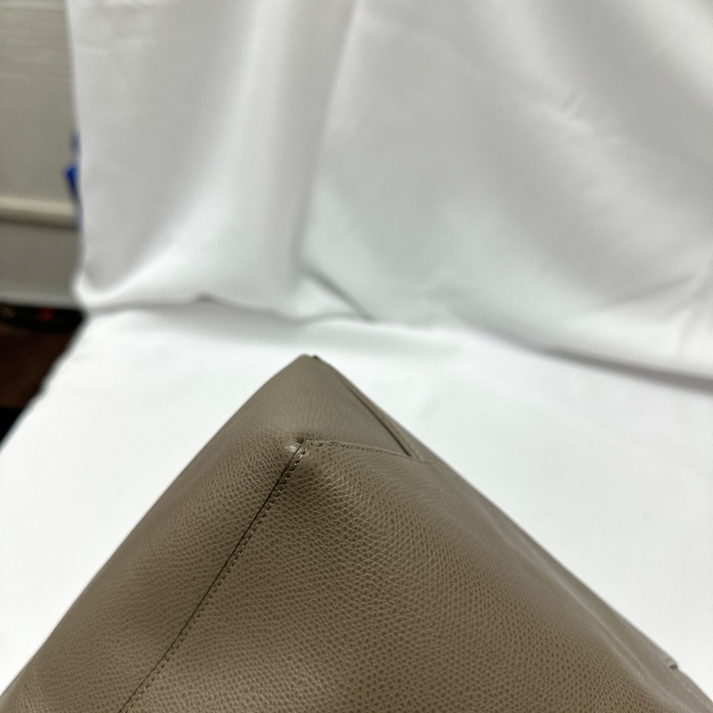 莉亞精品♡ Celine cabas tote 包大象灰 二手美包-10