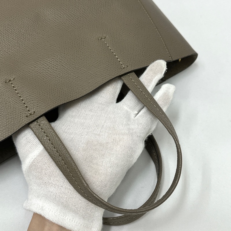 莉亞精品♡ Celine cabas tote 包大象灰 二手美包-17