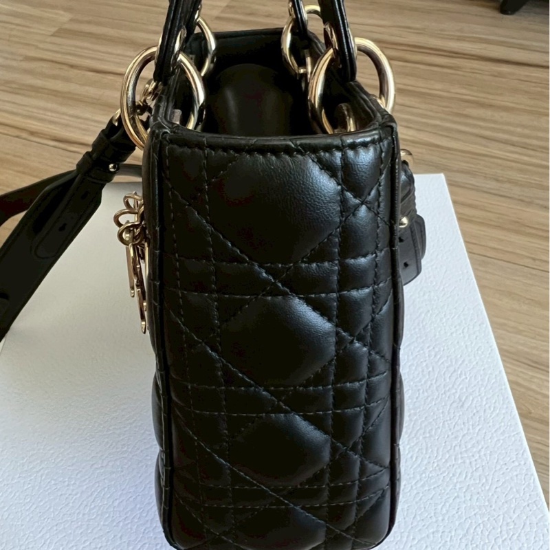Dior 小號黛妃包 高雄漢神百貨購入有購證保卡 ,全配-1