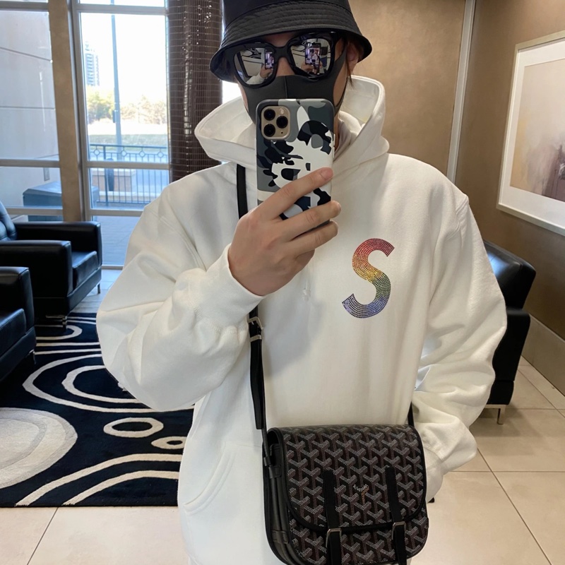 「JL精品代購」9新 Goyard 雙釦郵差包-1