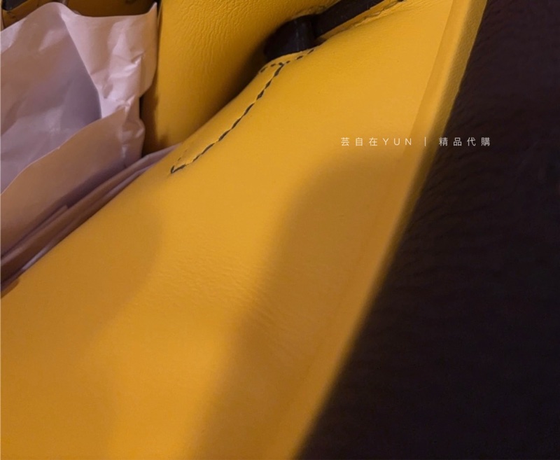 愛馬仕 Hermes SAC A DOS PM 3Y水兵藍 黑色平替 內拼9O那不勒斯黃 銀釦 Togo皮 B刻 黑銀-6