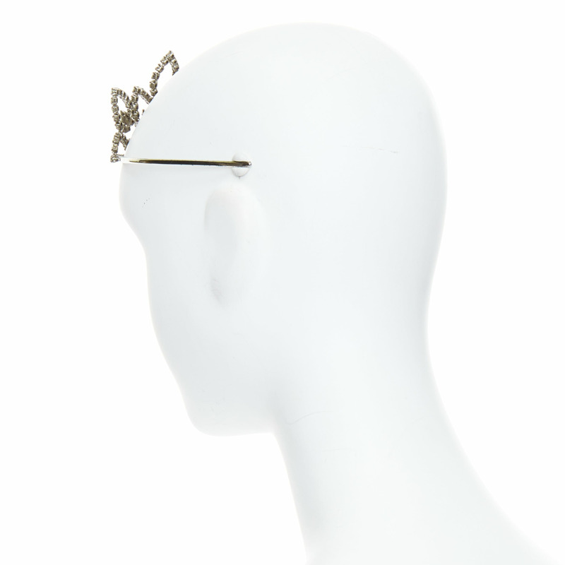 rare SAINT LAURENT Hedi Slimane 2016 Runway Grunge Punk crystal tiara crown-3