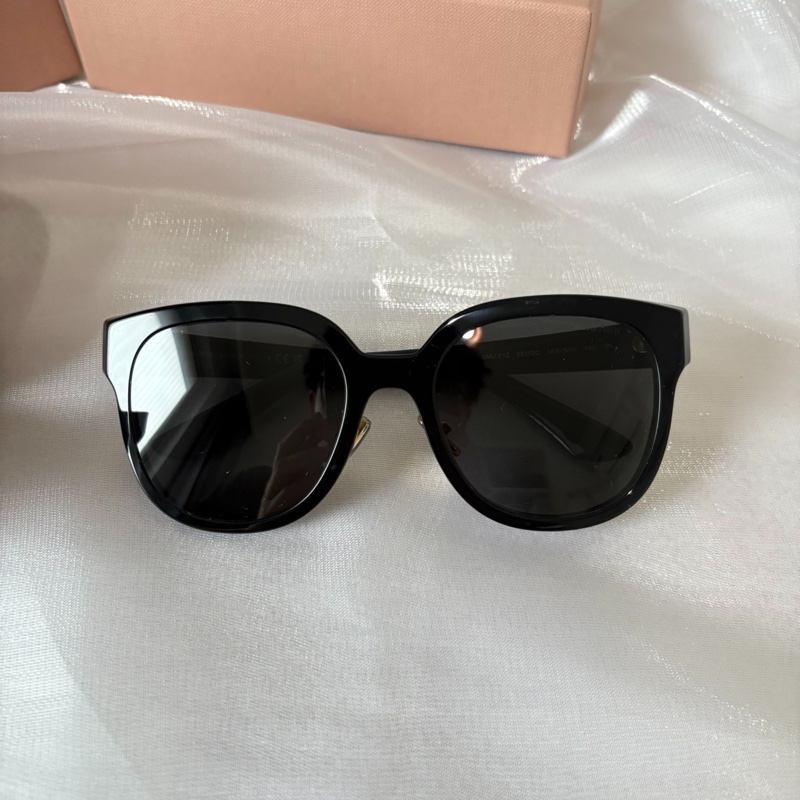 Miumiu 方框 墨鏡太陽眼鏡 帶鼻托 smu01ZS-2
