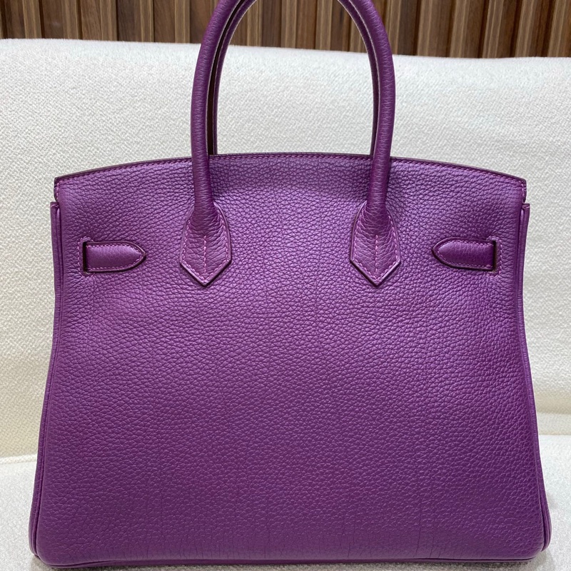 birkin30 p9海葵紫銀扣 togo-2