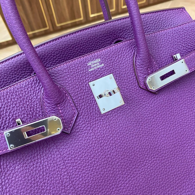 birkin30 p9海葵紫銀扣 togo-4