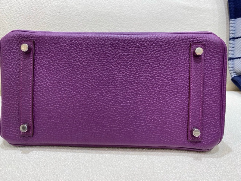 birkin30 p9海葵紫銀扣 togo-14