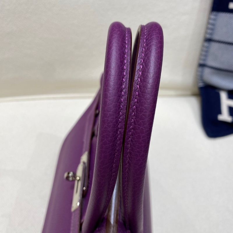 birkin30 p9海葵紫銀扣 togo-16