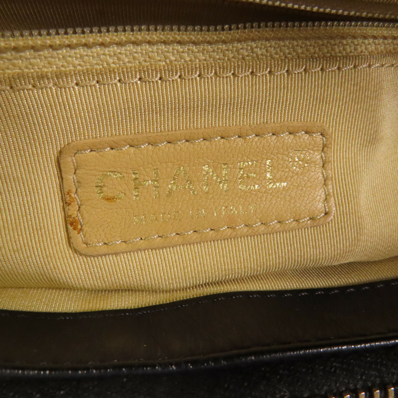 CHANEL 皮革2 Way Shoulder金扣手挽肩背兩用袋-20