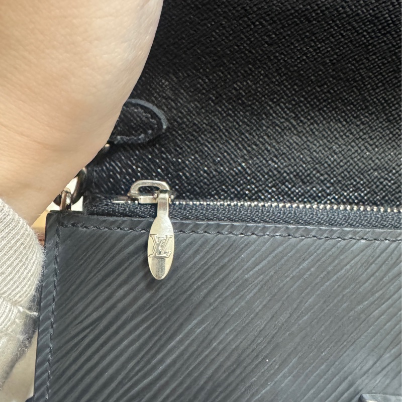 LV twist woc 黑銀水波紋-9