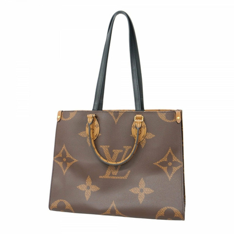 路易威登手提包 Monogram Giant Reverse On the Go 中 M45321 棕色 女款