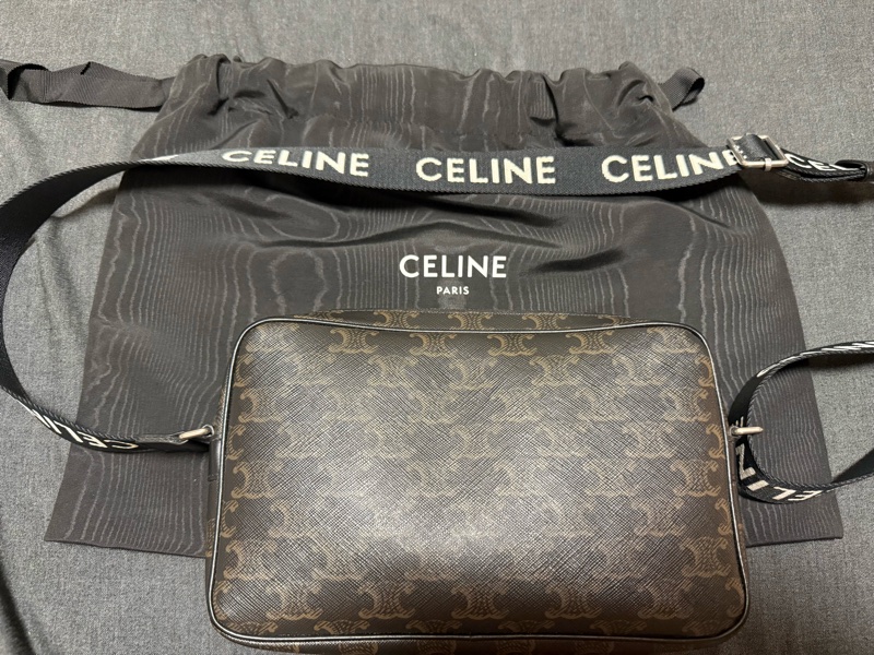 Celine 經典中型郵差包-5
