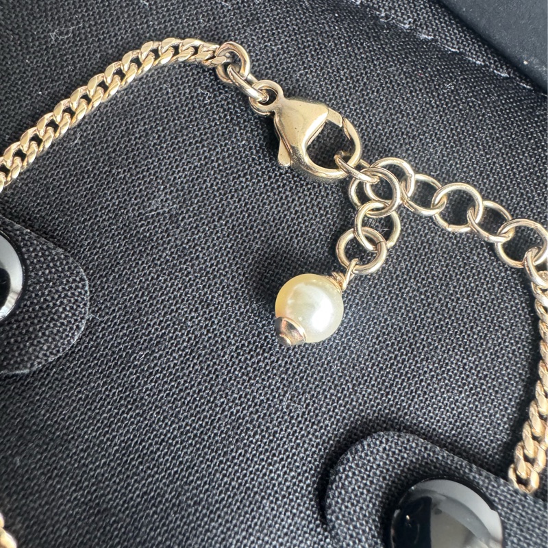 Chanel 愛心鑽手鏈-4