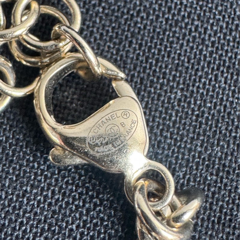 Chanel 愛心鑽手鏈-5