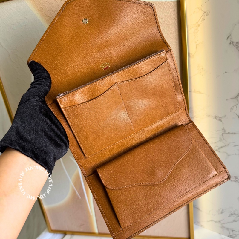 GUCCI Vintage Sherryline Clutch / Wallet 中古 手拿包 長銀包 長夾-15
