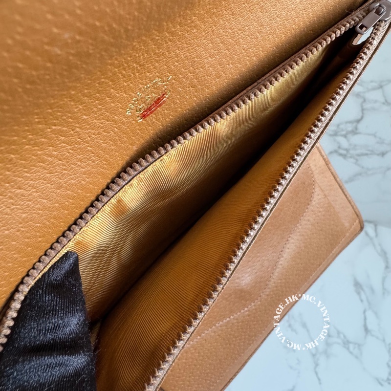 GUCCI Vintage Sherryline Clutch / Wallet 中古 手拿包 長銀包 長夾-19