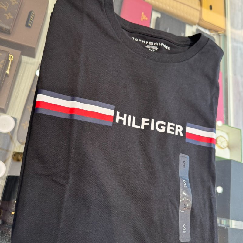 *SHIHNA名牌精品*Tommy Hilfiger 旗幟 字母 短T-0
