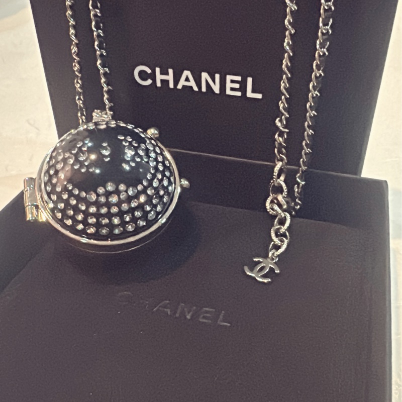 Chanel 鏡子長項鏈-0