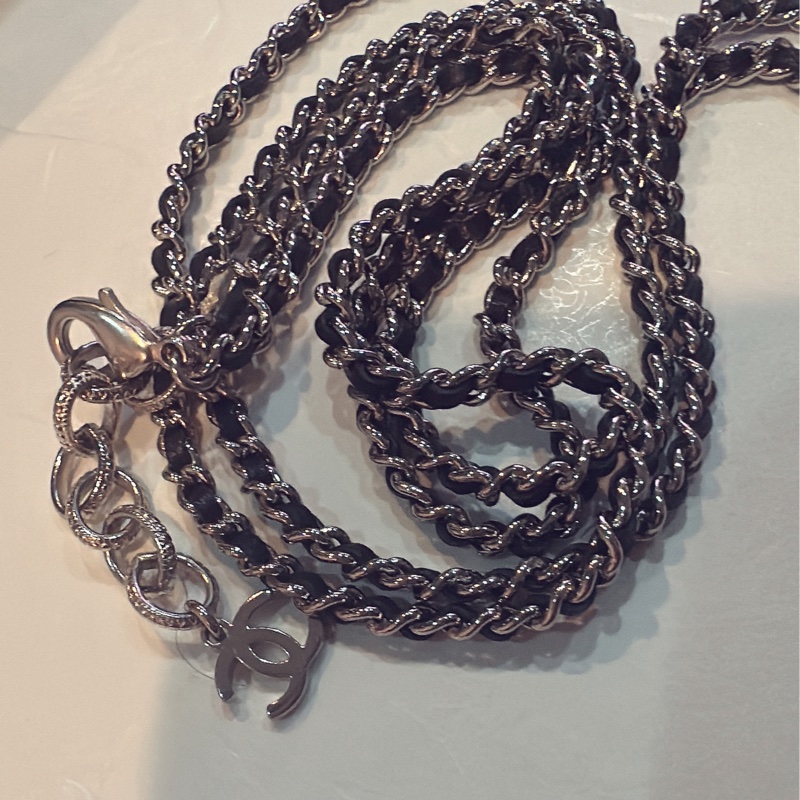 Chanel 鏡子長項鏈-11