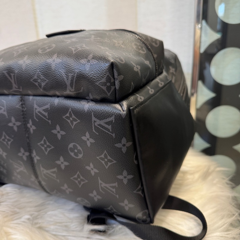 LV Discovery PM黑灰原花後背包-6